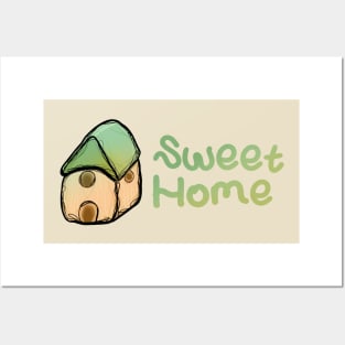 Sweet home Posters and Art